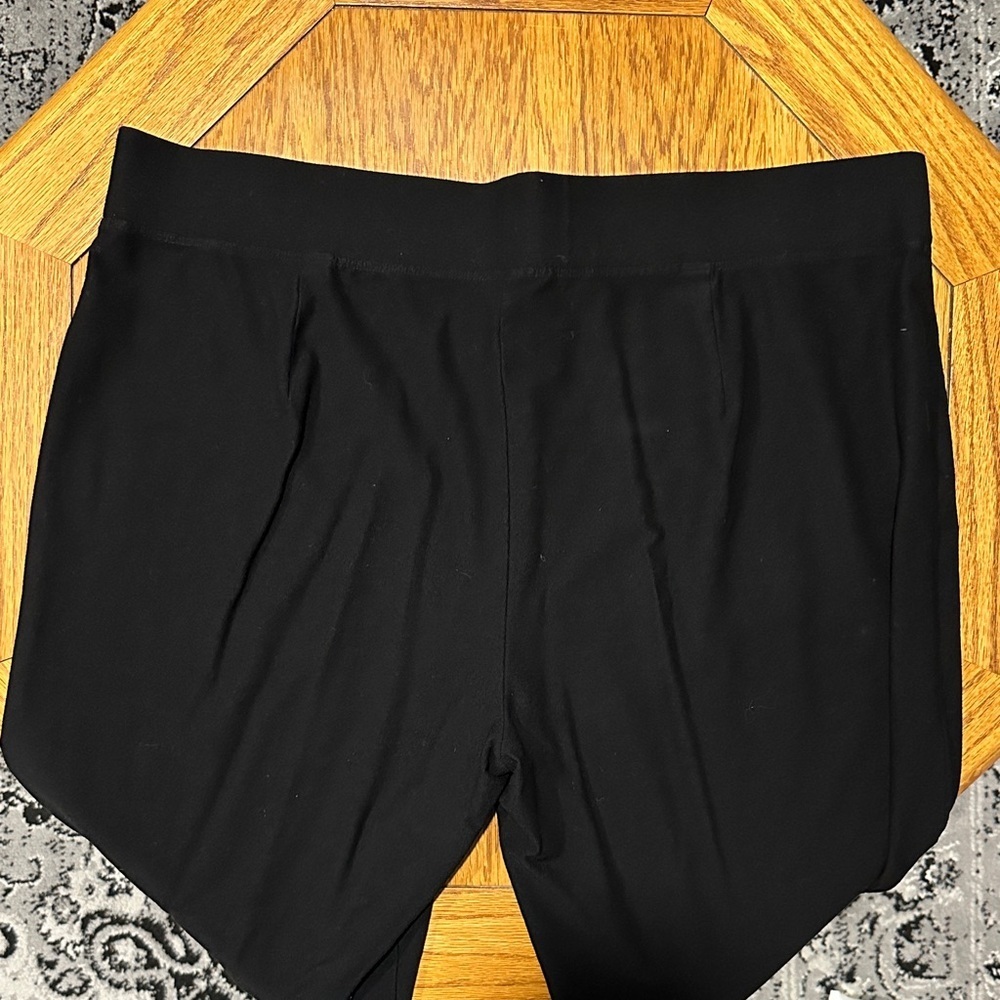 *EILEEN FISHER* Black Crop Pants Size XL - Picture 5 of 6